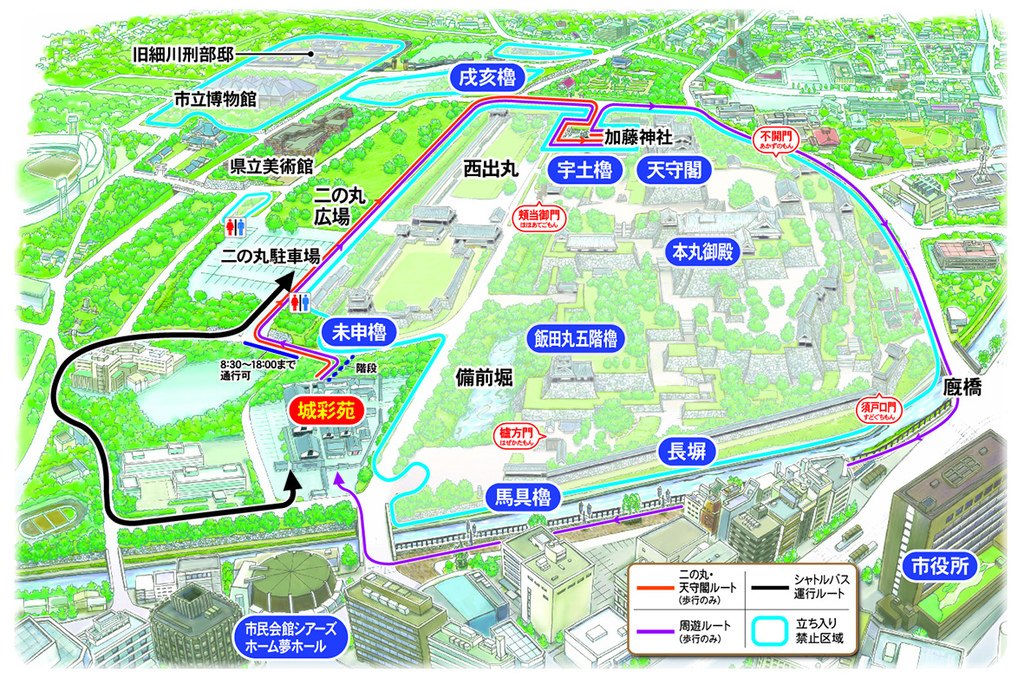 見學範圍 見學範圍