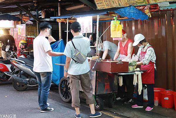 南機場無名推車燒餅