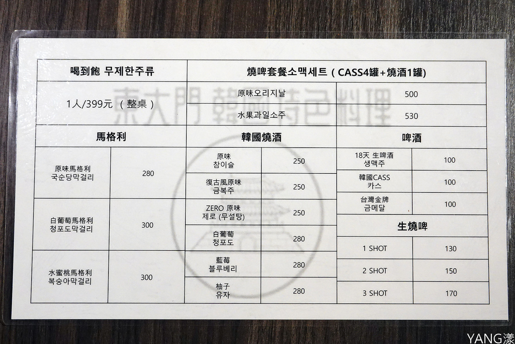 東大門韓國特色料理木炭烤肉GALBI