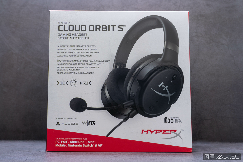 「开箱」HyperX Cloud Orbit S 电竞耳机 - 声音是立体的！