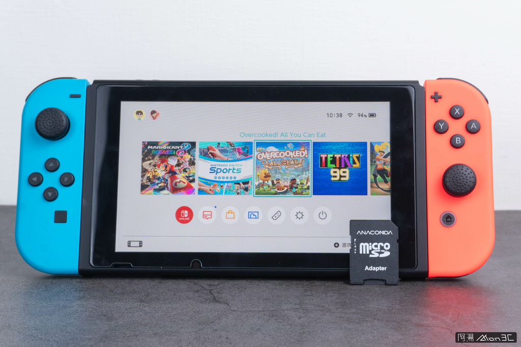 「開箱」Anacomda Fighter microSD 512GB - Switch 最佳拍檔