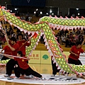 文化大學舞龍表演