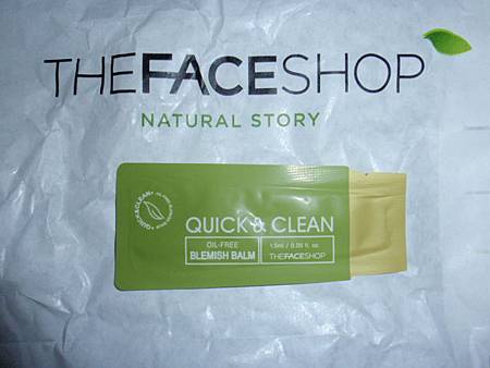 The Face Shop 贈品BB霦