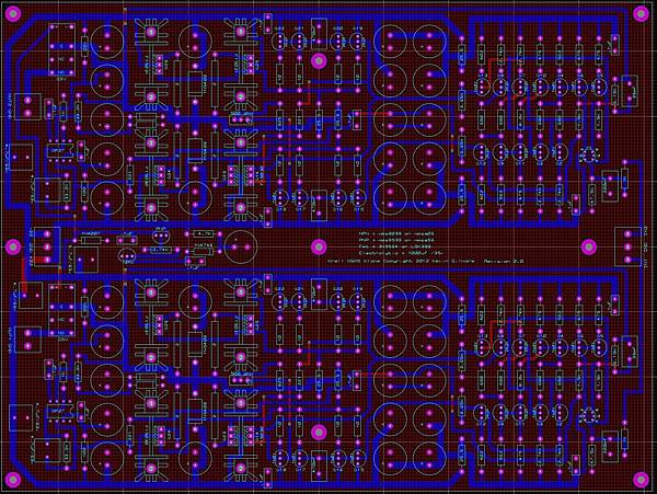 Krell KSA5 PCB by KG