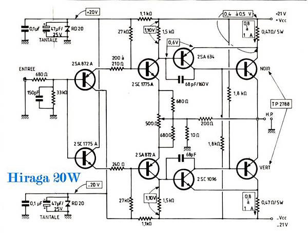 Jean Hiraga Super 20W Class A Amplifier Schematic.jpg