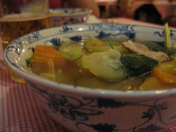 我點了spices Khmer style soup