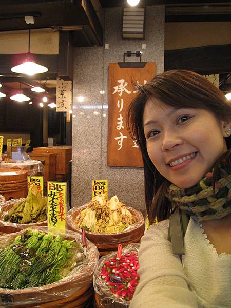 色彩鮮豔的醬菜們