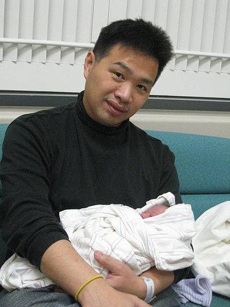 P&#39;s 1st day to be daddy