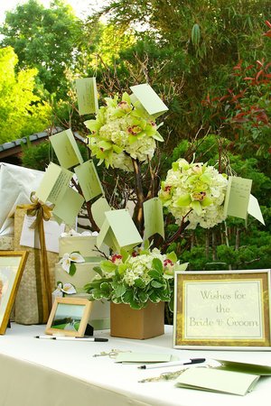 green wishing tree