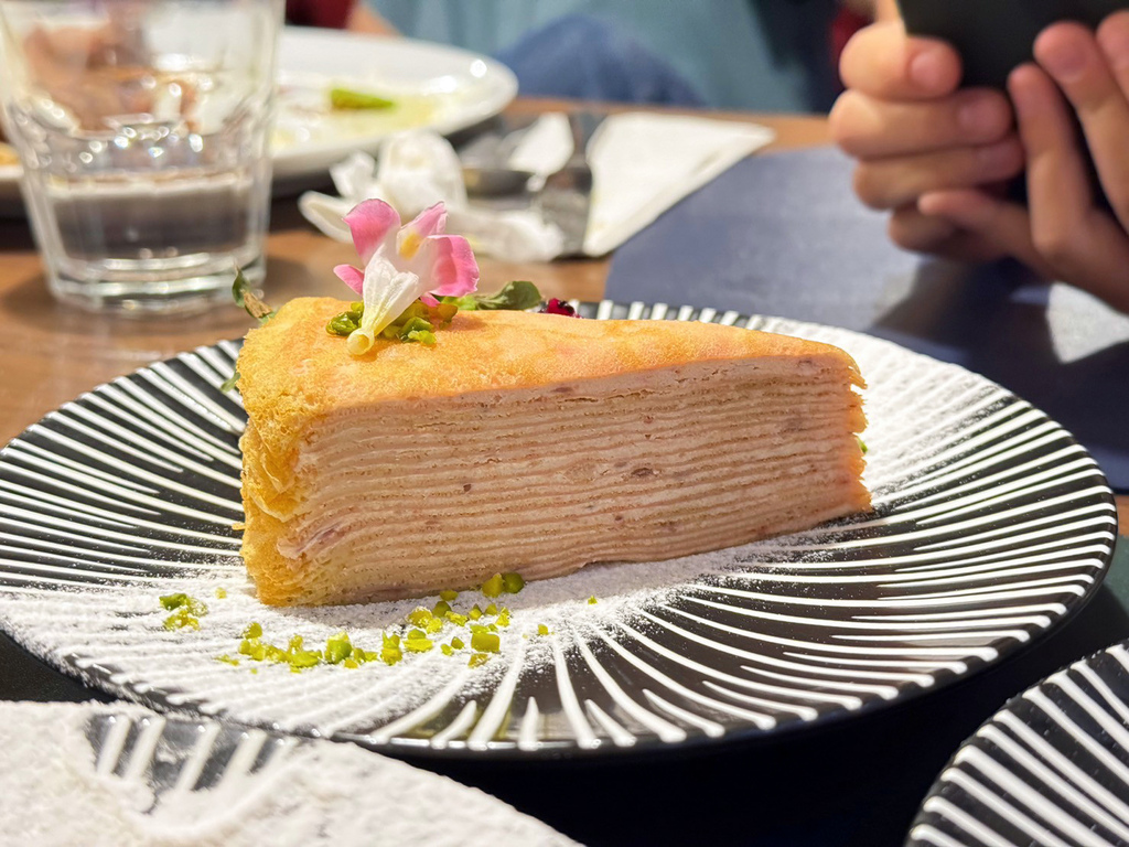 台南美食推薦【暖心時光義法小館】享用精緻義法料理│巧克力千層甜點