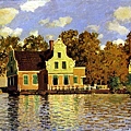 Claude Monet - Houses on the Zaan.jpg