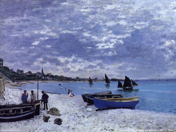 Claude Monet - The Beach at Sainte-Addresse.jpg