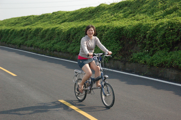 民宿還可以出借腳踏車,功學社的喔,不用錢