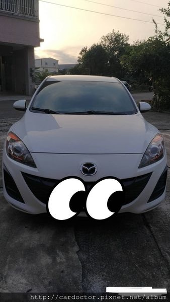 MAZDA馬自達汽車2012 MAZDA3 1.6 桃園市中古車線上估價實例，MAZDA馬自達汽車中古車行情及車輛介紹。