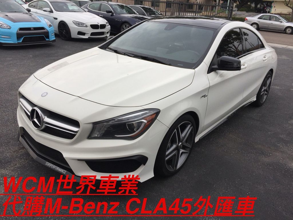 Mercedes-Benz CLA45外匯車代購流程、規格、配備、油耗、價格比較。M-Benz CLA45二手車。