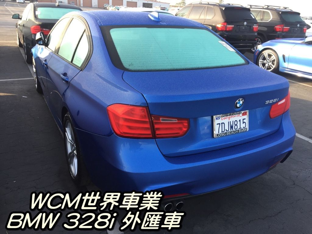 代購外匯車分享，BMW 328i代購回台灣，代購外匯車推薦世界車業。