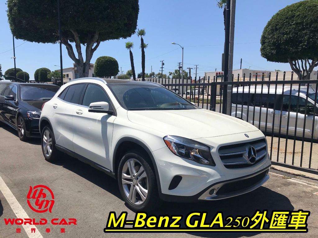 Mercedes-Benz GLA250外匯車代購流程，規格、配備、油耗、價格比較。