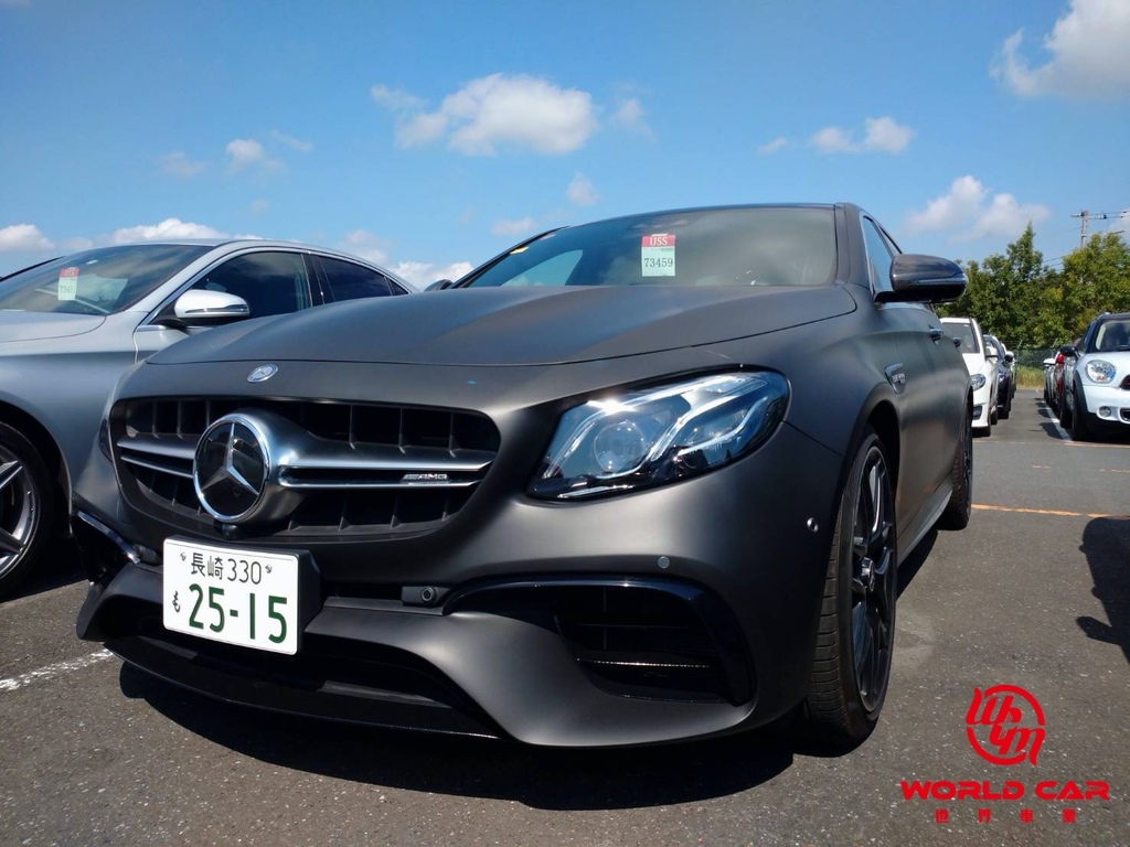 日規賓士AMG E63S外匯車，購買日規外匯車推薦世界車業。