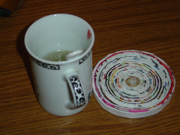 Hand-made cup pad 1 dollar.JPG