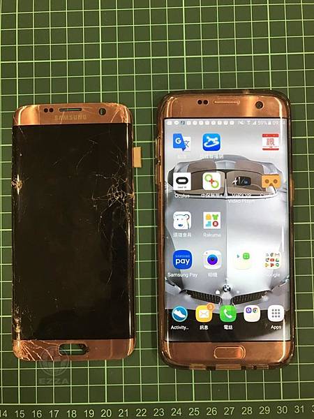 S7面板破裂 S7面板破裂