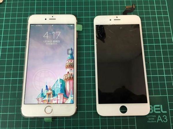 6S+面板破 6S+面板破