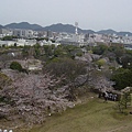 0406 姬路城頂 眺望下面公園