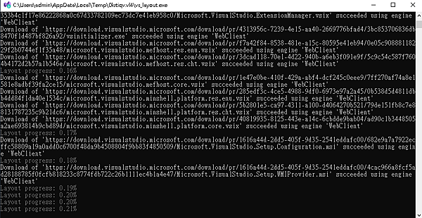 建立Visual Studio 離線安裝 建立Visual Studio 離線安裝