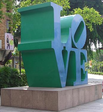 [love] 新加坡的ＬＯＶＥ(多美哥地鐵站附近的Park Mall)-2