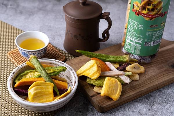 綜合蔬果脆片形象照 綜合蔬果脆片形象照