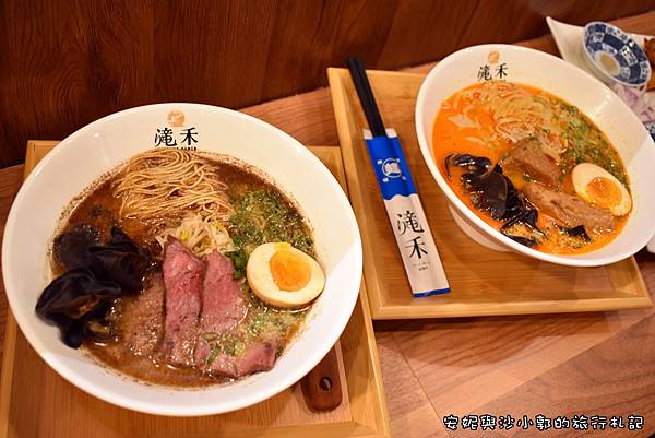 滝禾製麵所,豚骨湯底,日式拉麵,清香黑蒜,麻辣肋眼叉燒,九州細麵,唐揚雞,苗栗,竹南鎮,拉麵,日式料理,早午