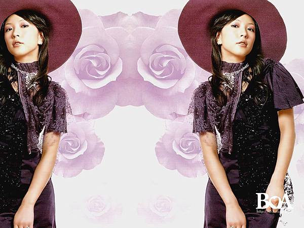 寶兒 BoA ★ 〃『2006年年曆』自製桌布20060124