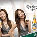 BoA ★ 〃代言韓國啤酒廣告『Hite Beer』桌布20080316