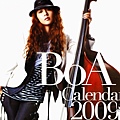 BoA ★ 〃2009年年曆自製桌布20081020