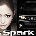 浜崎 あゆみ★〃2009年代言日本Honda汽車廣告「SPARK」官方桌布（1280×800）