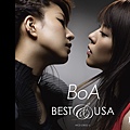 BoA ★ 〃日文精選+美國出道專輯［ BEST＆USA ］2CD封面自製桌布20090405（1280×1024）