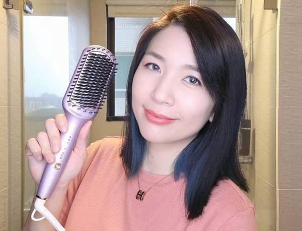 MUNICHI 沐尼黑 溫控直髮梳 ION負離子 直捲兩用 MCH陶瓷防燙梳齒 適合手殘黨的美髮造型工具