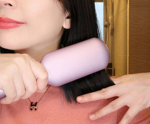 MUNICHI 沐尼黑 溫控直髮梳 ION負離子 直捲兩用 MCH陶瓷防燙梳齒 適合手殘黨的美髮造型工具