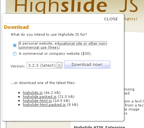 Highslide JS