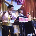左-團長林寶來老師長笛演奏--寶來爵士婚禮樂團
