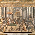 600px-School_of_Raphael_-_Donation_of_Rome