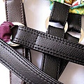 leather look straps