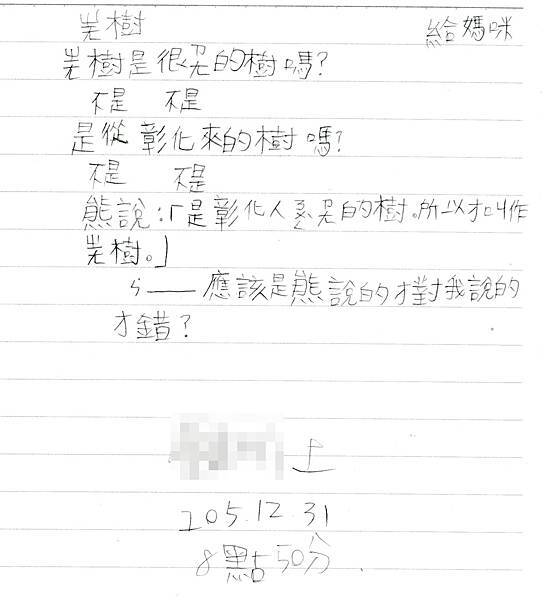 20161231_ㄓㄤ 樹 20161231_ㄓㄤ 樹
