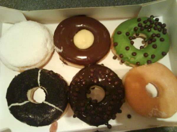 J.CO's half dozen donut...