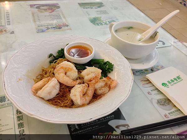 XO醬海蝦球撈麵