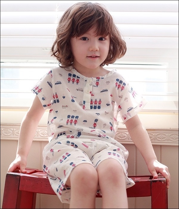 韓國withorganic有機棉春夏家居服_短袖涼爽小騎兵 韓國withorganic有機棉春夏家居服_短袖涼爽小騎兵