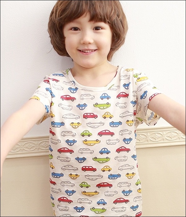韓國製Tom&Jane無螢光染棉春夏家居服_短袖可愛玩具車 韓國製Tom&Jane無螢光染棉春夏家居服_短袖可愛玩具車