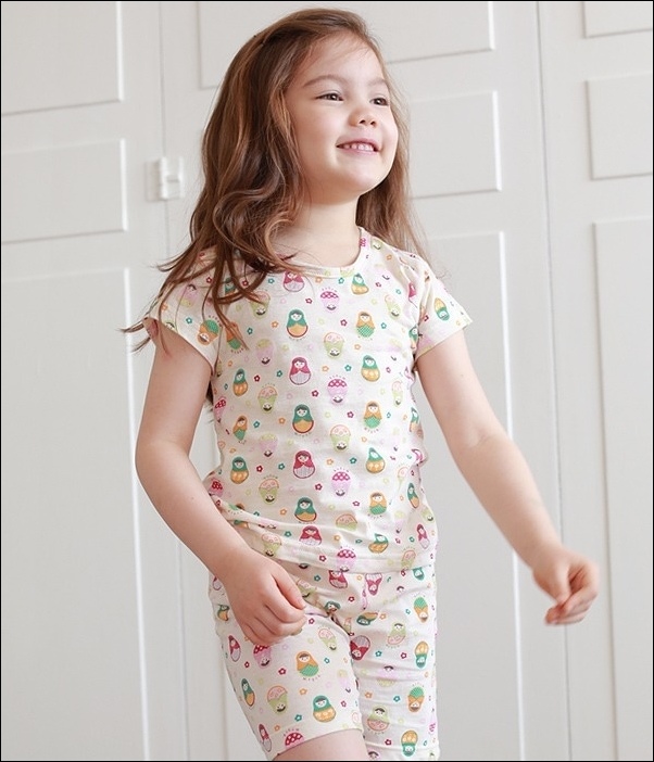 韓國製Tom&Jane無螢光染棉春夏家居服_短袖俄羅斯娃娃 韓國製Tom&Jane無螢光染棉春夏家居服_短袖俄羅斯娃娃