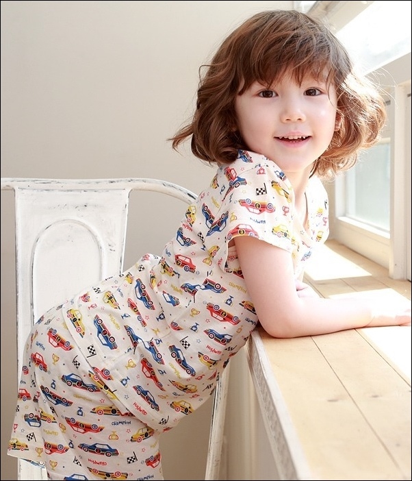 韓國製Tom&Jane無螢光染棉春夏家居服_短袖競速賽車 韓國製Tom&Jane無螢光染棉春夏家居服_短袖競速賽車