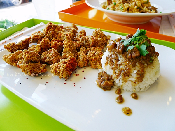 鹽酥雞飯