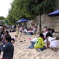 Paris Plage,人不少呢